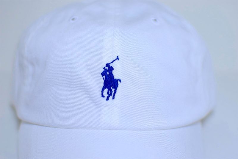 Polo Ralph Lauren(ラルフ ローレン)Cotton One Point Logo Cap White ポニー ポロ ロゴ ボール ラルフローレン キャップ ホワイト