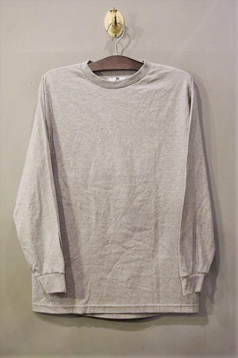 Nothin' Special(ナッシン スペシャル) L/S Tee Grey Nas 長袖 Tシャツ