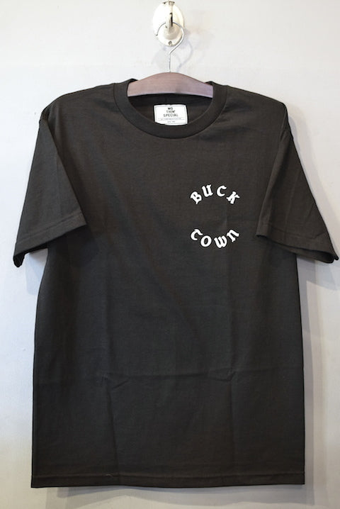 Nothin' Special(ナッシン スペシャル) Buck Town S/S Tee Black