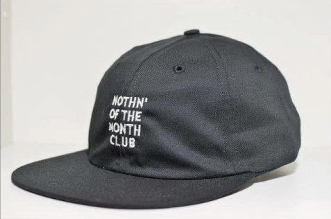 Nothin' Special(ナッシン スペシャル) 6panel Cap Black キャップ