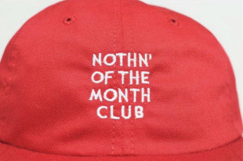 Nothin' Special(ナッシン スペシャル) 6panel Cap Red キャップ