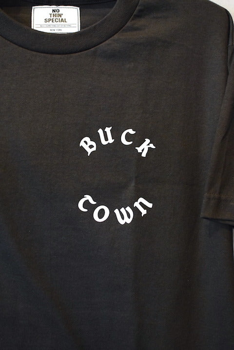 Nothin' Special(ナッシン スペシャル) Buck Town S/S Tee Black