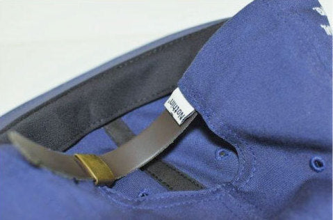 Nothin' Special(ナッシン スペシャル) 6panel Cap Leather Strap Navy