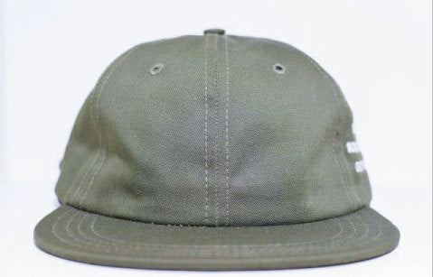 Nothin' Special(ナッシン スペシャル) 6panel Cap Leather Strap Olive