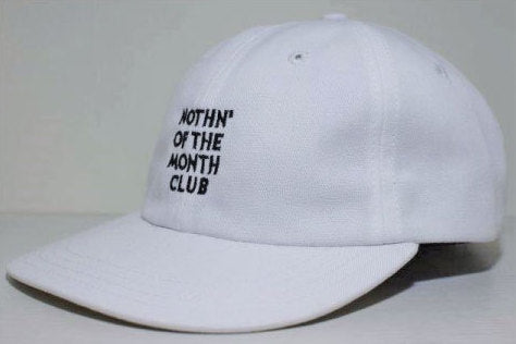 Nothin' Special(ナッシン スペシャル) 6panel Cap White キャップ