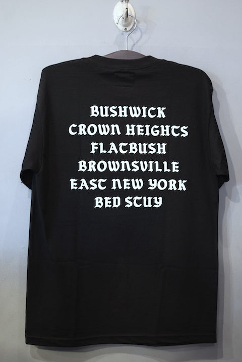 Nothin' Special(ナッシン スペシャル) Buck Town S/S Tee Black