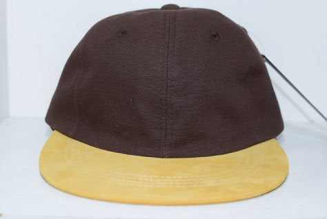 Iconic Pack The Yellow Ball Cap Brown 90's アイコン イエロー ヌバック レザー ボール キャップ 帽子 Boots ブーツ