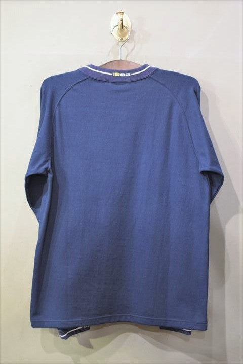 Tee Navy Long Sleeve ロングスリーブ Tシャツ カットソー ネイビー