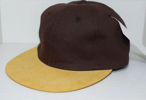 Iconic Pack The Yellow Ball Cap Brown 90's アイコン イエロー ヌバック レザー ボール キャップ 帽子 Boots ブーツ