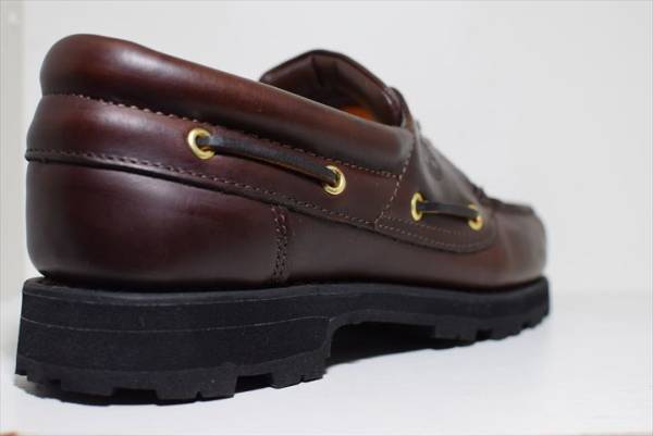 Timberland(ティンバーランド) 3EYELET MOCCASIN Dark Brown Black 3アイレット モカシン ダークブラウン ブラック