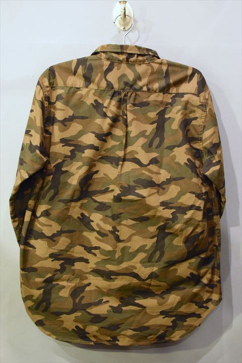 Nothin' Special(ナッシン スペシャル) L/S Pullover Shirt Ripstop Camo プルオーバー シャツ