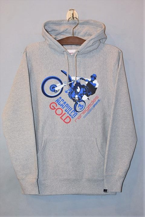 × Acapulco Gold(アカプルコゴールド)  Pullover Hoodie Grey フーディー