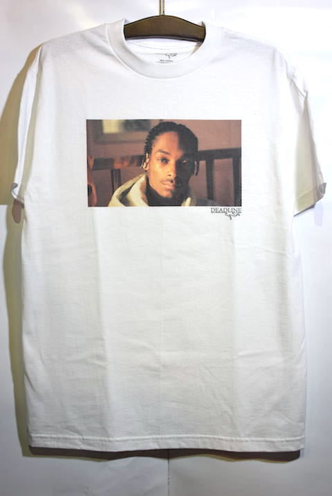 Deadline(デッドライン) Young Snoop S/S Tee White ヤング スヌープ ドッグ Photo フォト 半袖 Tシャツ