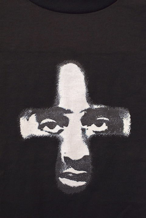 Deadline(デッドライン) 2Pac Cross S/S Tee Black Tシャツ ブラック