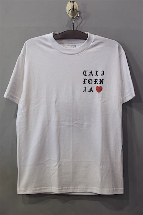 Deadline(デッドライン) Cali Love S/S Tee White カリフォルニア ラブ Tシャツ ホワイト