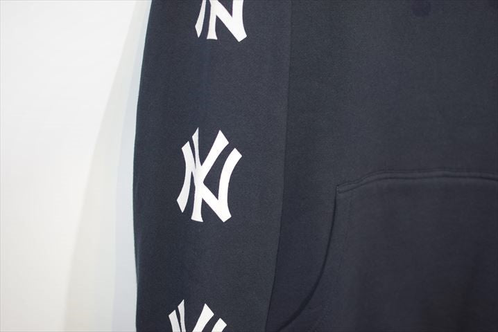 Deadline(デッドライン) New York Yankees Pullover Hoodie Navy ヤンキース プルオーバー フーディー