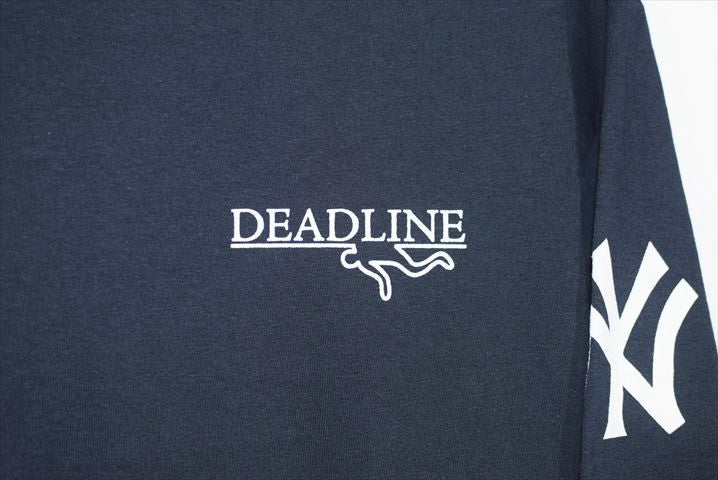 Deadline(デッドライン) L/S Tee New York Yankees ヤンキース ロンT Tシャツ