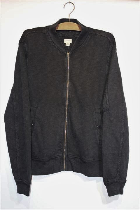 Denim&Supply(デニムアンドサプライ) Linen  MA-1 Jacket Black