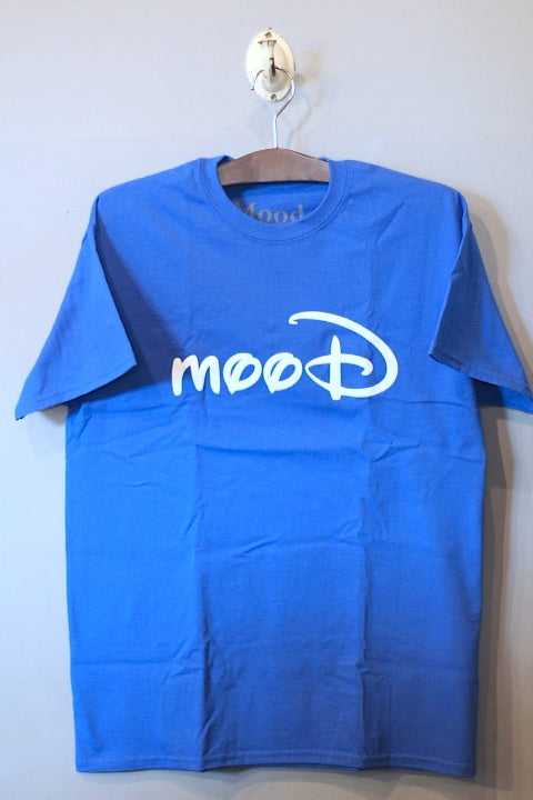 Mood NYC (ムード エヌワイシー) Walter S/S Tee Blue ウォルター ロゴ Tシャツ