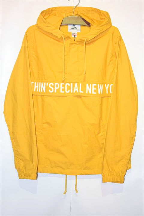 Nothin' Special(ナッシン スペシャル) NSNY Anorak Parka Mastard Logo アノラック パーカー Jacket Nylon ナイロン ジャケット