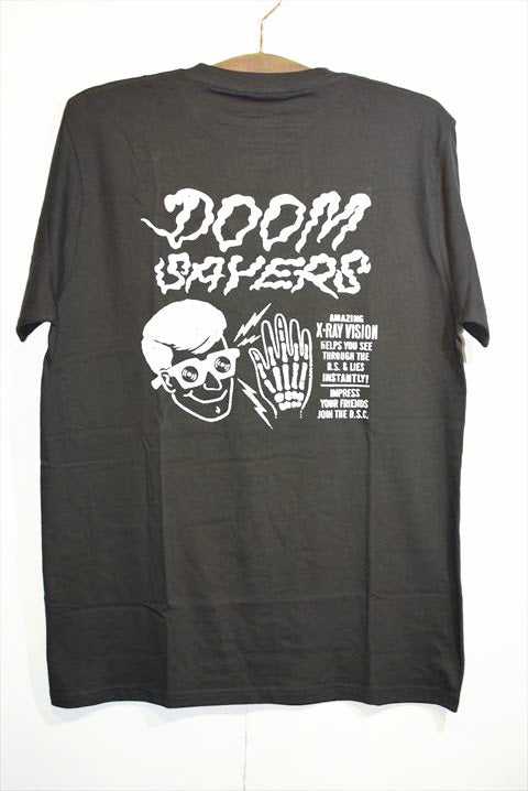 Doom Sayers(ドゥームセイヤーズ) S/S "X-RAY" Tee Short Sleeve T-Shirts ショートスリーブ 半袖 Tシャツ Black