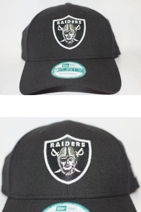 9Forty Cap Oakland Raiders NFL チームカラー Black オークランド レイダース