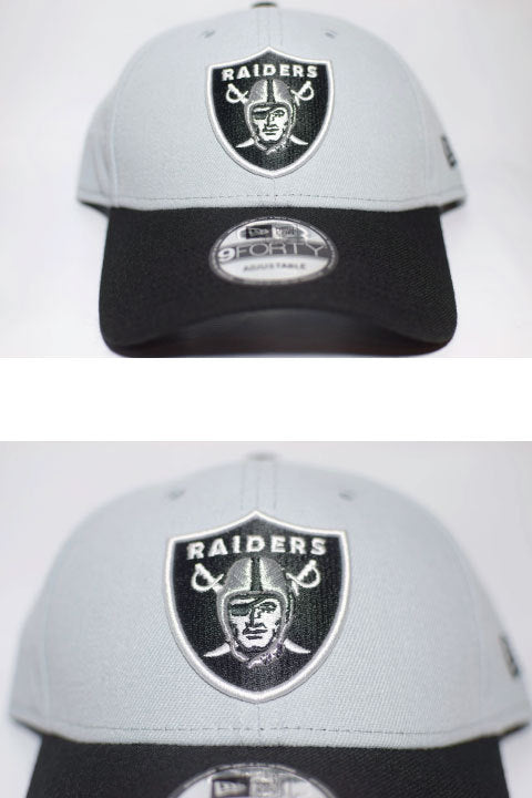 9Forty Cap Oakland Raiders NFL チームカラー Grey Black オークランド レイダース