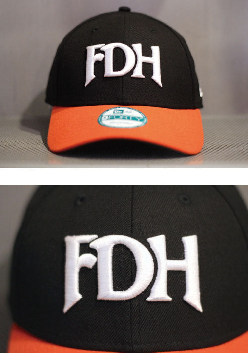 9Forty ダイエー ホークス 2Tone 日本プロ野球 旧ロゴ Logo Black Orange FDH Softbank Hawks ソフトバンク ホークス Official