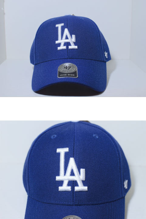 47 Brand(フォーティーセブンブランド)MVP Los Angeles Dodgers Ball Cap Royal Blue ロイヤル ブルー Round 6 Panel