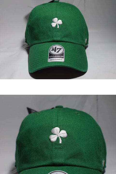 47 Brand(フォーティーセブンブランド) Irish Base Runner Ball Cap Small Logo Green White グリーン ホワイト スモール ロゴ Round 6 Panel
