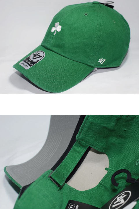 47 Brand(フォーティーセブンブランド) Irish Base Runner Ball Cap Small Logo Green White グリーン ホワイト スモール ロゴ Round 6 Panel