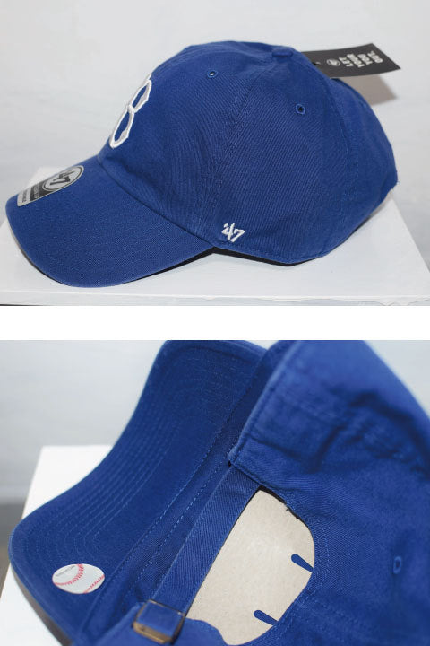 47 Brand(フォーティーセブンブランド)Brooklyn Dodgers Ball Cap Blue ブルー ブルックリン ドジャース Round 6 Panel