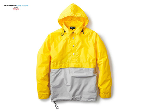 Active Service IB Sports Anorak Yellow×Grey アクティブ サービス アノラック ターコイズ グレー