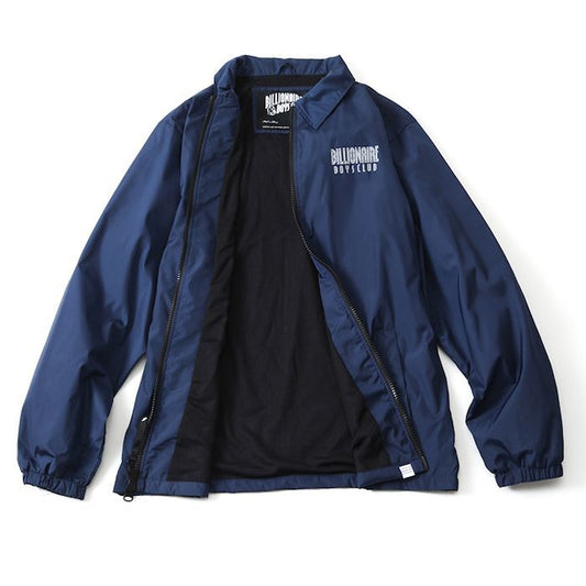 Billionaire Boys Club (ビリオネアボーイズクラブ) Reflective Zip Coach Jacket ジップ コーチ ジャケット Navy ネイビー