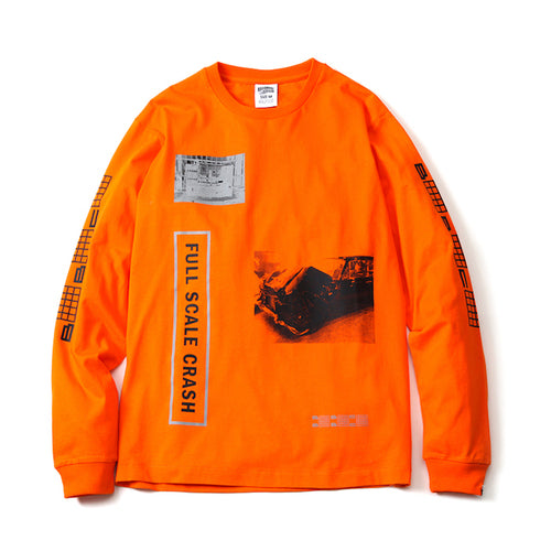 Billionaire Boys Club (ビリオネアボーイズクラブ) L/S Tee 長袖 Tシャツ Orange