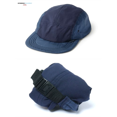 Active Service MINOTECH Happy Rain 5Panel Jet Camp Cap Navy キャンプ キャップ