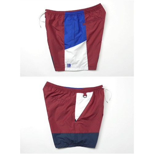 Active Service Switching Shorts Burgundy TEIJIN 切替 ショーツ