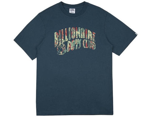 Billionaire Boys Club (ビリオネアボーイズクラブ) Reflective Lizard Camo Arch Logo S/S Tee Marina Navy 半袖　Tシャツ