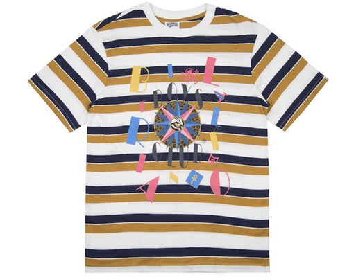 Billionaire Boys Club (ビリオネアボーイズクラブ) Jumble Stripe S/S Tee 半袖 ボーダー Tシャツ