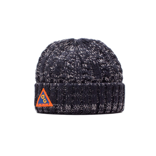 Acapulco Gold (アカプルコゴールド)AG Conditions Cable Knit Cap Hat Mix Navy ケーブル ニット キャップ acg 帽子