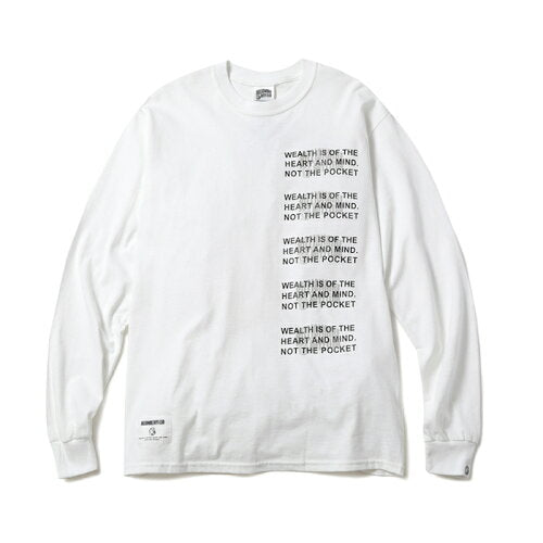 Billionaire Boys Club (ビリオネアボーイズクラブ)Mantra L/S Tee Black Long Sleeve Tシャツ