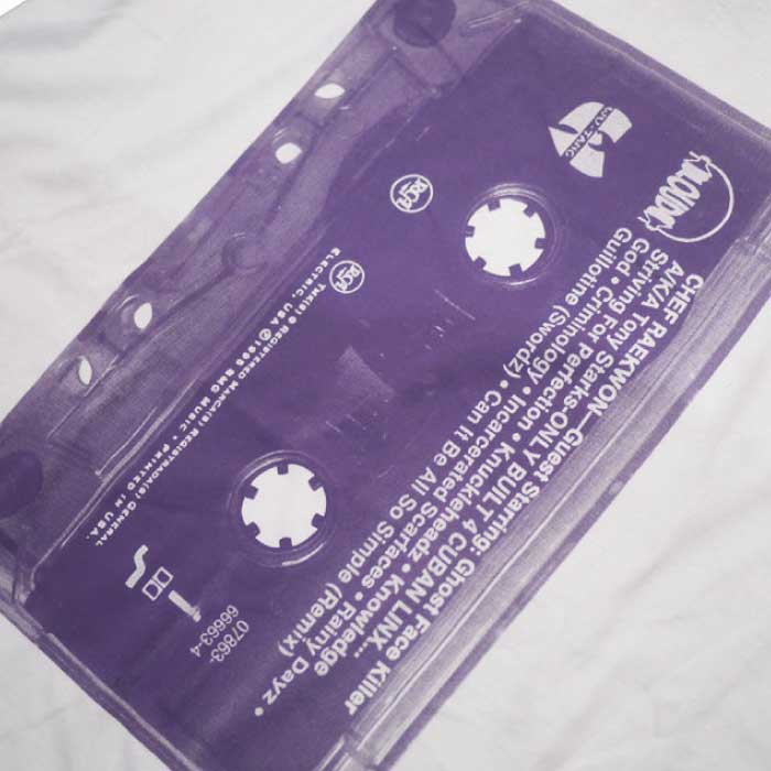 Raekwon S/S The Cassette "Only Built 4 Cuban Linx" Official Rap Tee WU-Tang Clan ウータン クラン レイクウォン 半袖 Tシャツ