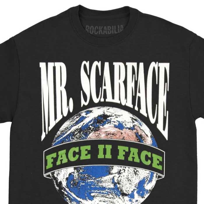 Mr. Scarface S/S The World Is Yours Official Rap Tee スカーフェイス オフィシャル ライセンス 半袖 Tシャツ