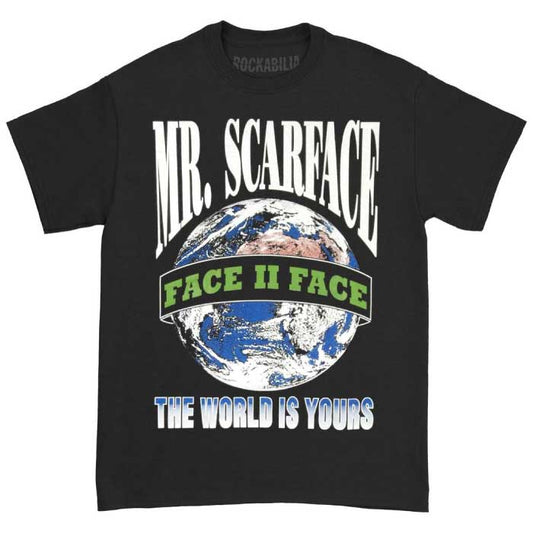 Mr. Scarface S/S The World Is Yours Official Rap Tee スカーフェイス オフィシャル ライセンス 半袖 Tシャツ
