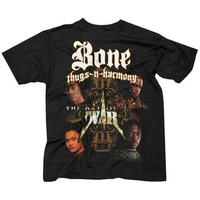 Bone Thugs-N-Harmony S/S "The Art of War"  Official Rap Tee ボーン・サグズン・ハーモニー オフィシャル ライセンス 半袖 Tシャツ