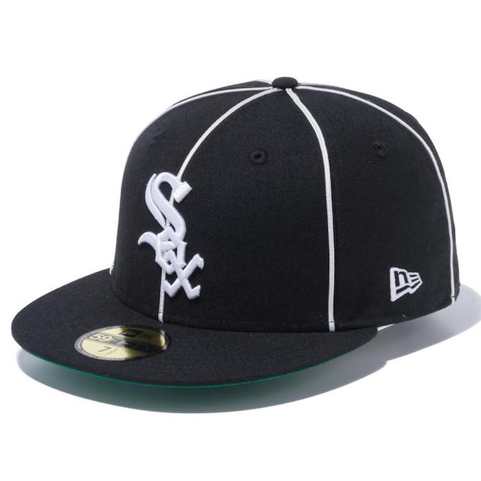 59Fifty Chicago White Sox Piping Cap シカゴ・ホワイトソックス キャップ 帽子