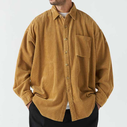 Biggieroy L/S Corduroy Shirt 長袖 コーデュロイ シャツ