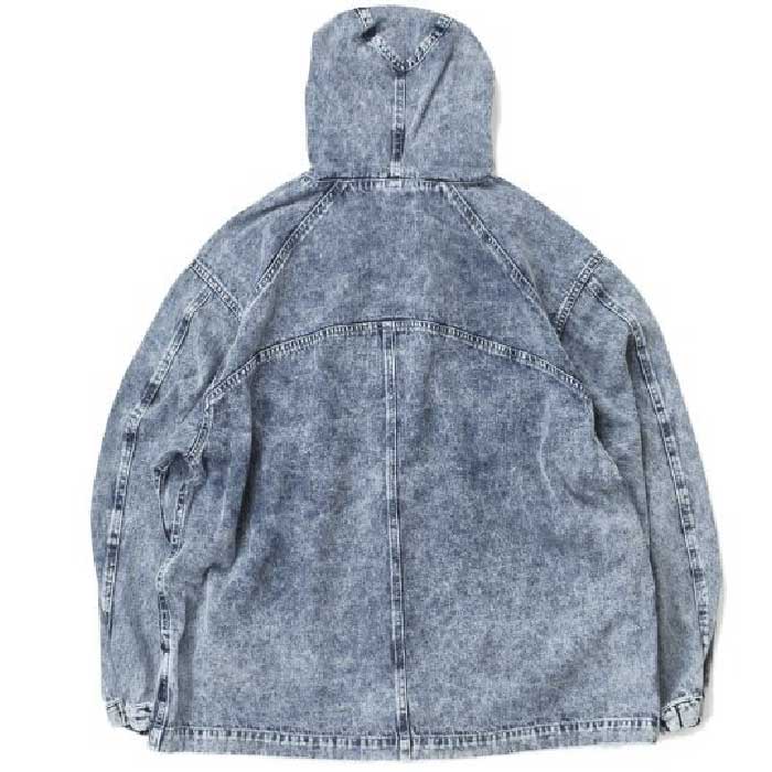 Acid Washed Hood Jacket アシッド ウォッシュ デニム フード ジャケット