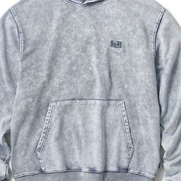 Acid Washed Lo-Fi Sweat Hoodie スウェット フーディー ケミカル ウォッシュ アシッド フード パーカー