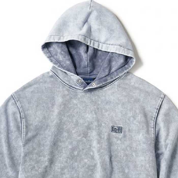 Acid Washed Lo-Fi Sweat Hoodie スウェット フーディー ケミカル ウォッシュ アシッド フード パーカー